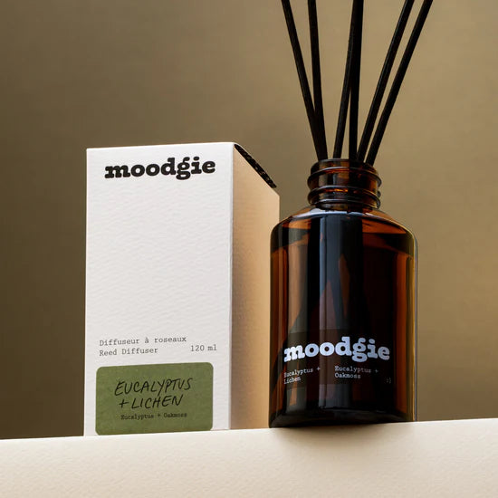 Eucalyptus + Oakmoss Reed Diffuser- moodgie