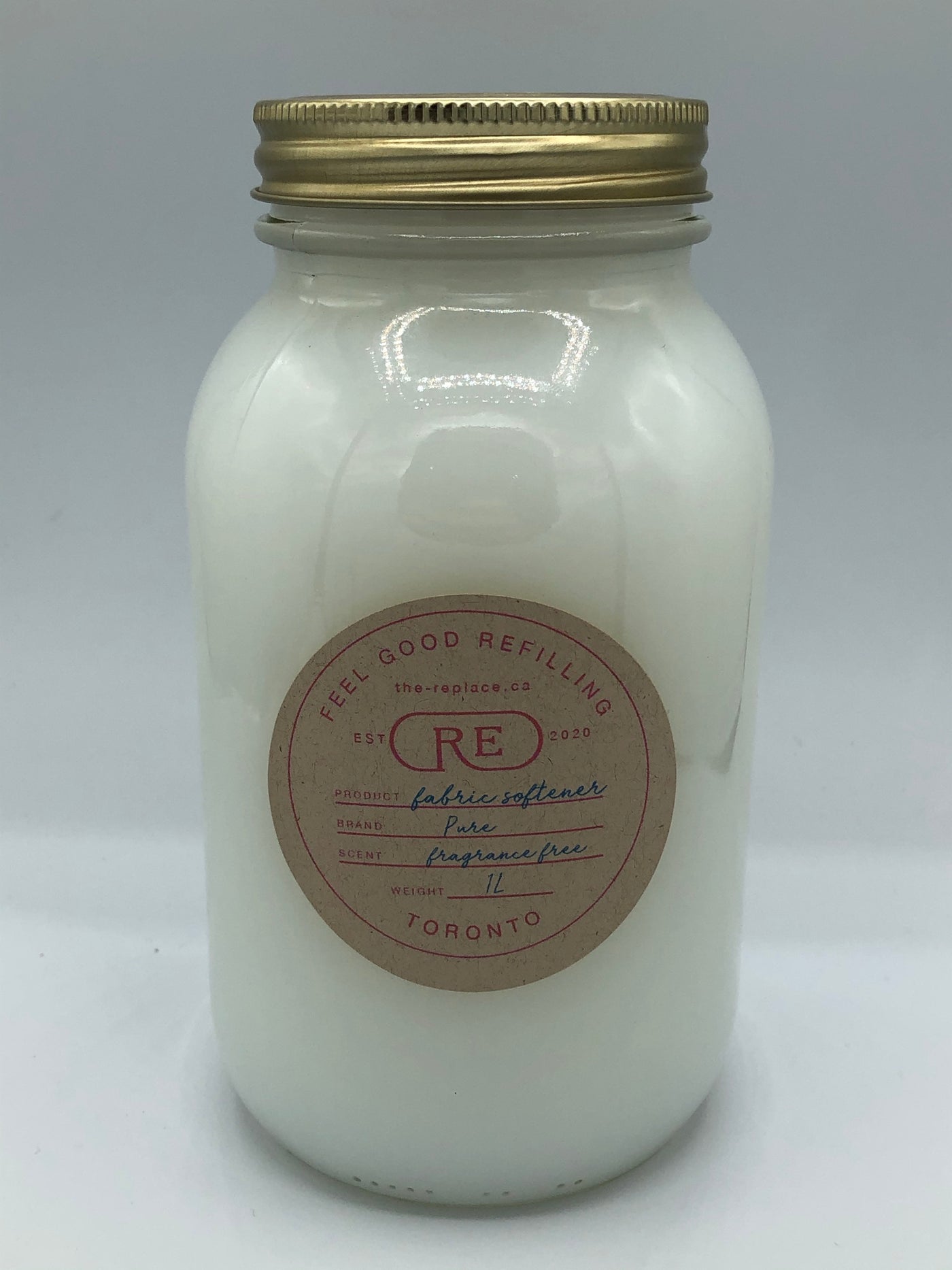 Fabric Softener Fragrance Free Jar- PURE