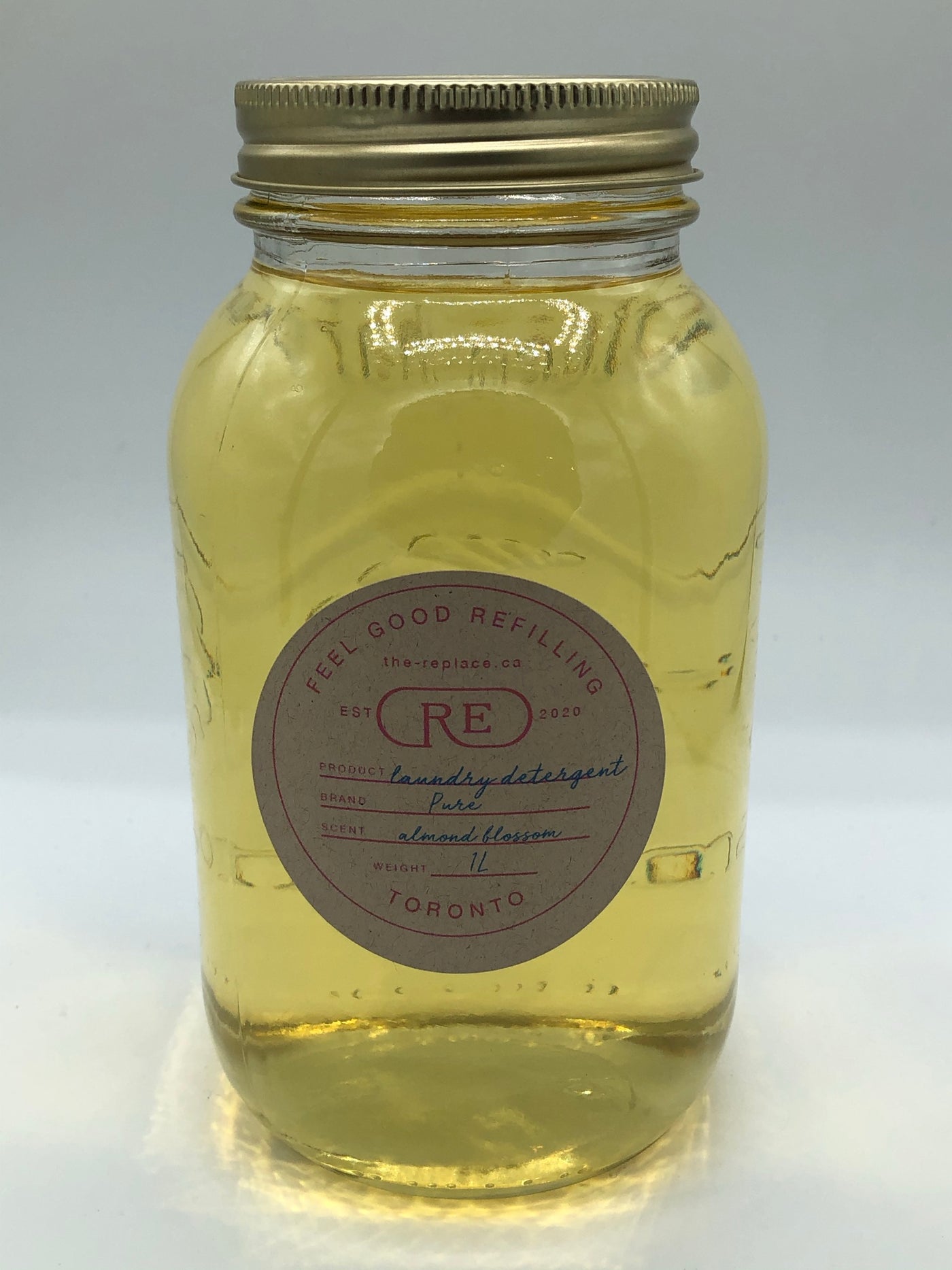 Laundry Detergent Almond Blossom Jar- PURE