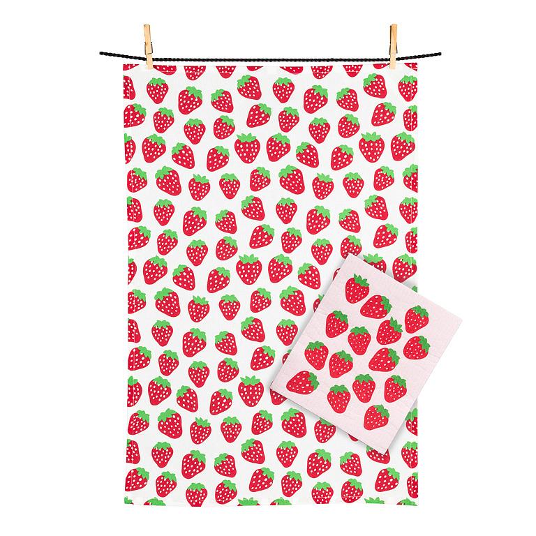 Swedish Dishcloth & Kitchen Towel - Kombo