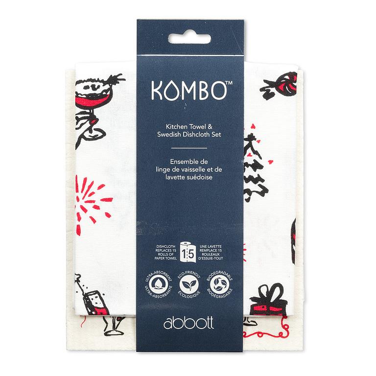 Swedish Dishcloth & Kitchen Towel - Kombo
