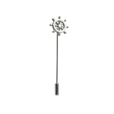 Captain Wheel Lapel Pin