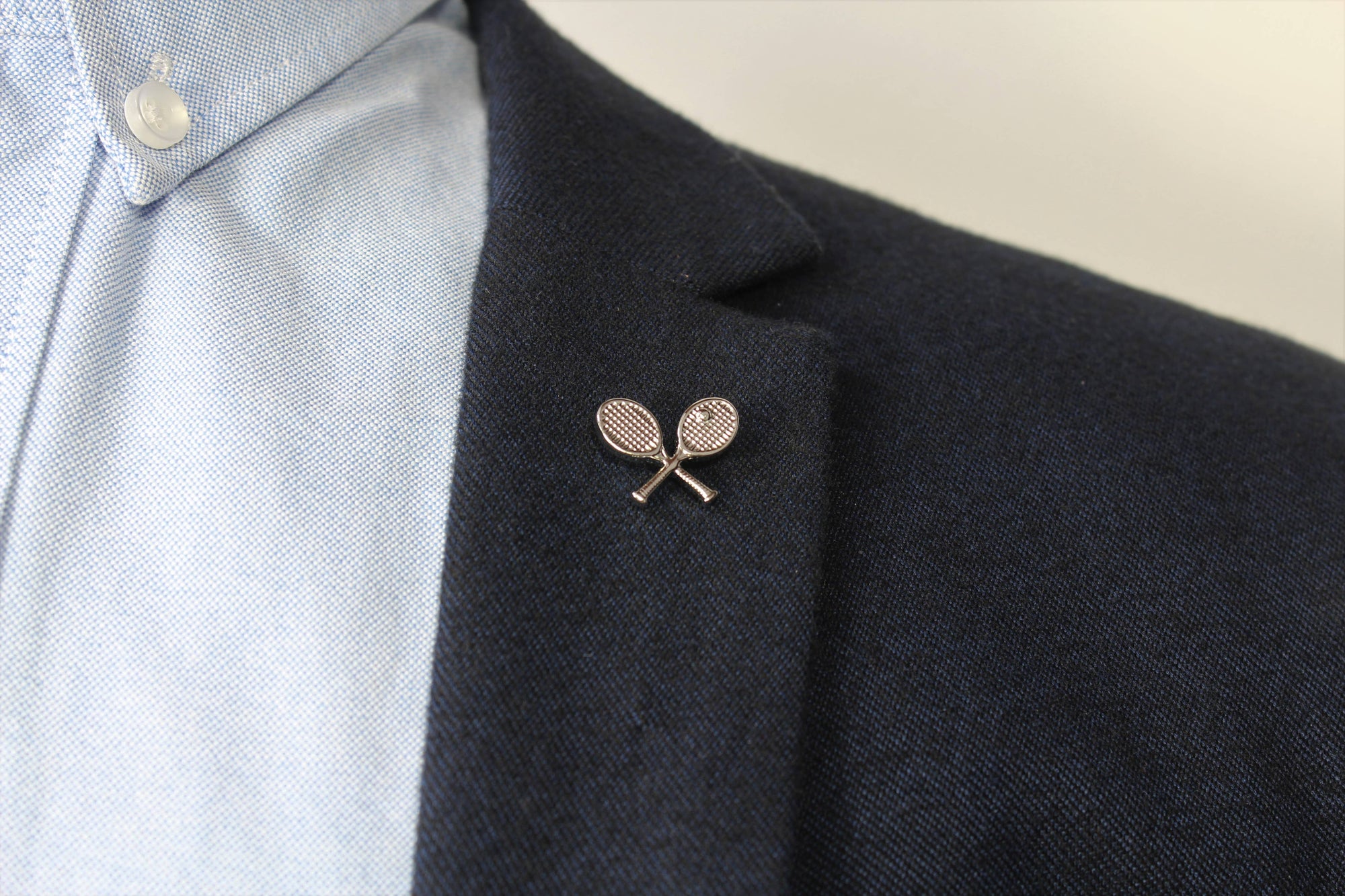 Tennis Racquets (Lapel Pin)