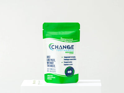 Toothpaste Tablets with FLUORIDE - Change Toothpaste