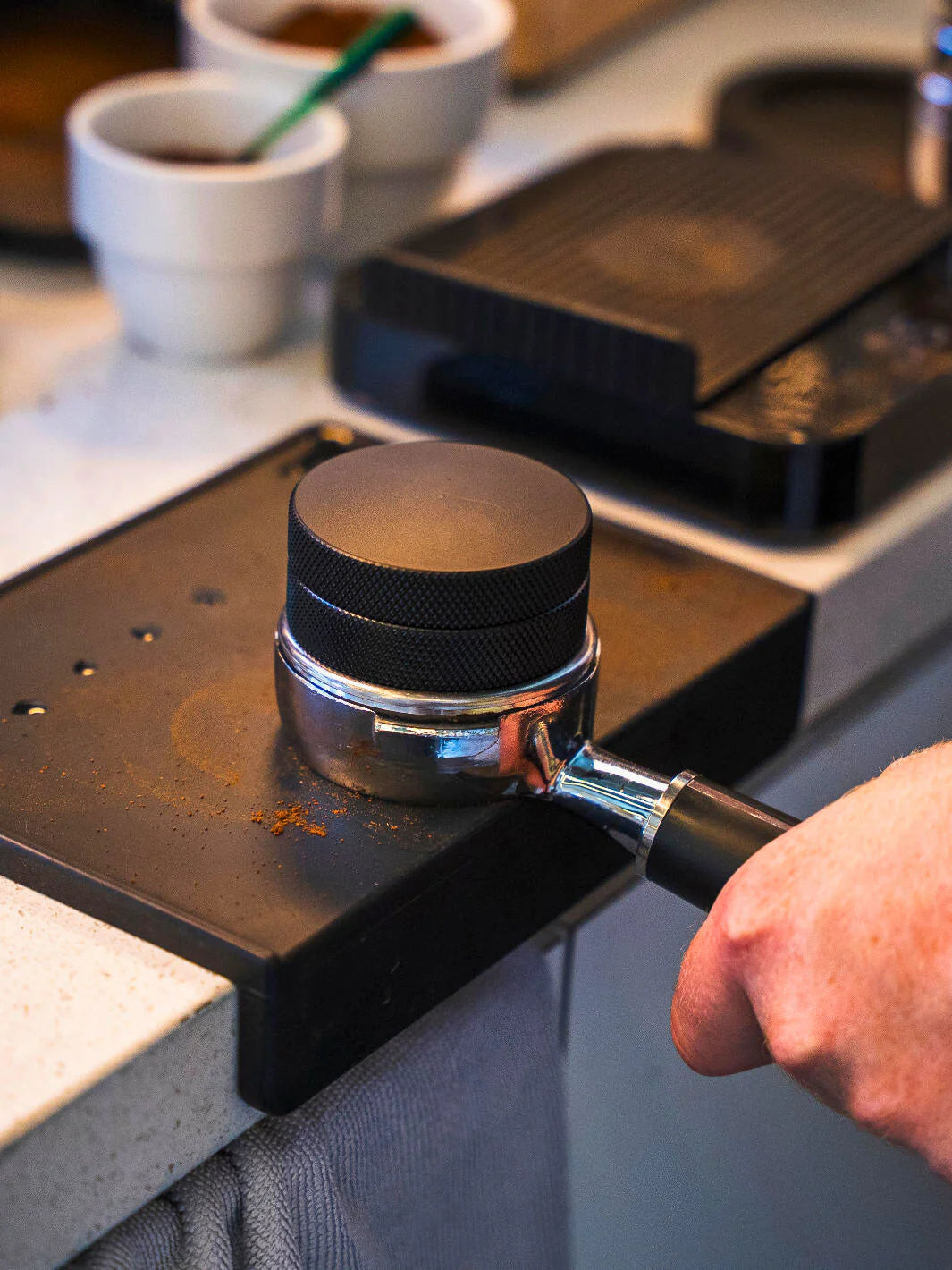 Flat Palm Espresso Tamper