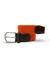 Water Bottle Upcycled Belt - Tangerine Orange