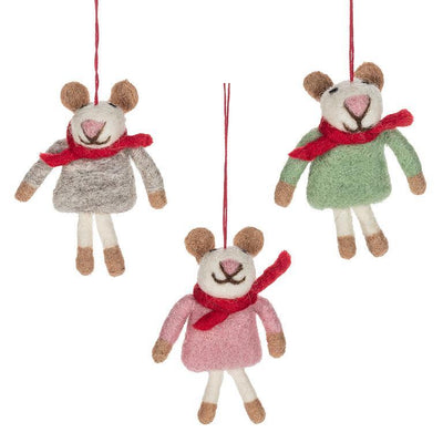 Felt Christmas Ornaments - Abbott