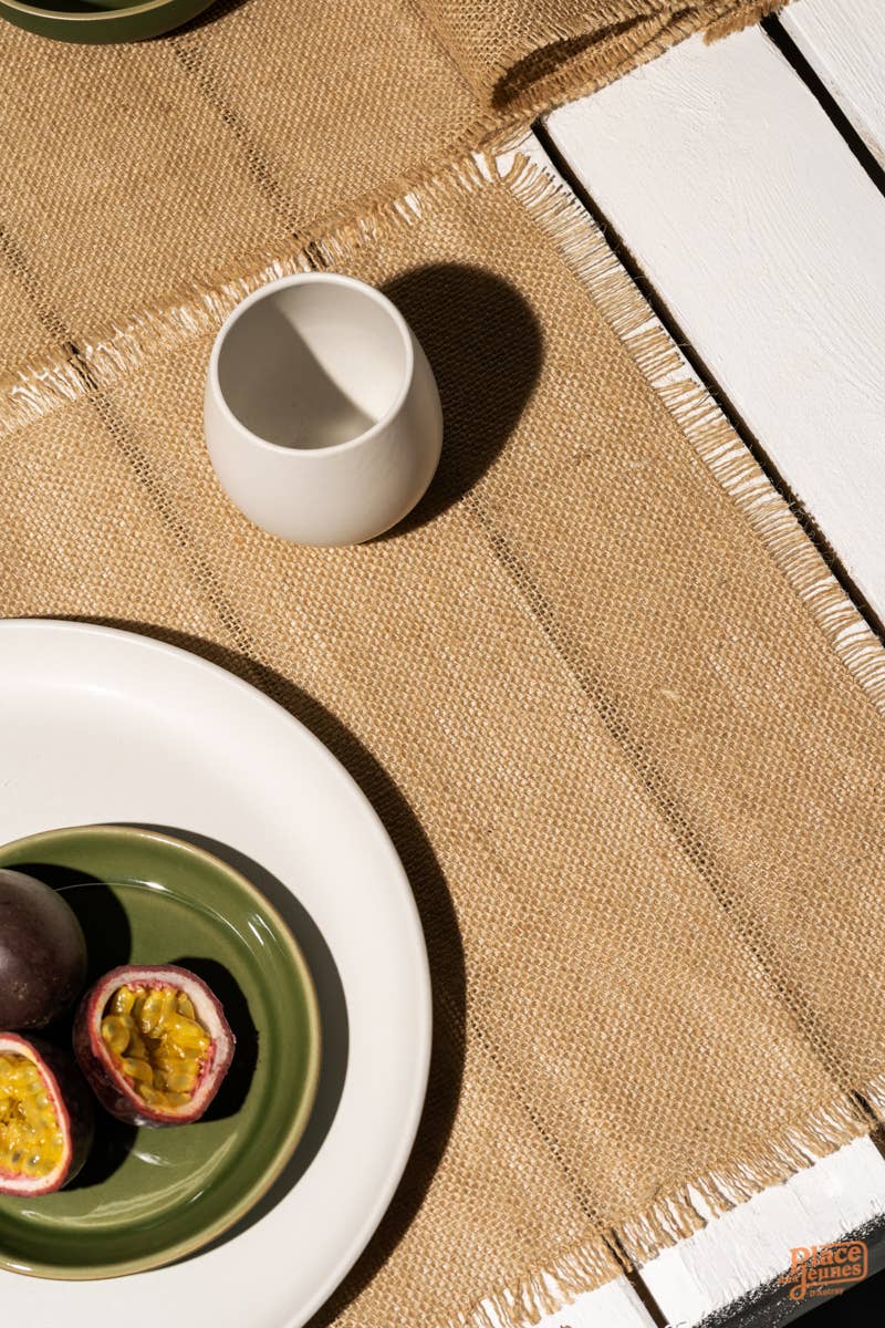 Handmade Burlap Placemats – Rustic Table Setting Accent