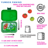 Leakproof Sandwich Friendly Bento Box - Jurassic Green (Dino