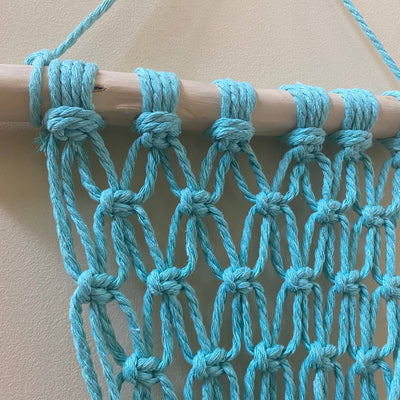 Macrame Wall Plant Hanger (Recycled String) 