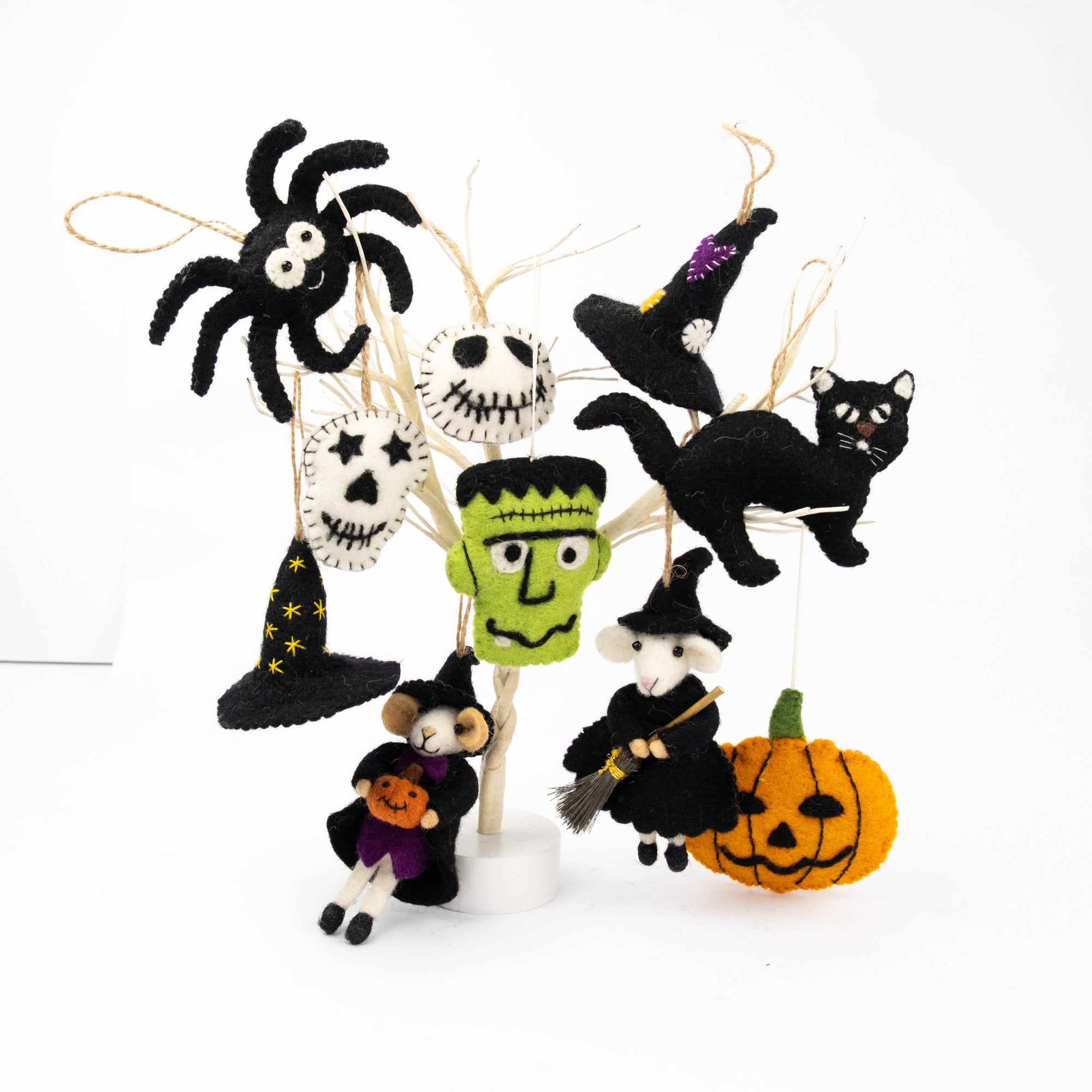 Ornament - Halloween Decor - Frankenstein Head
