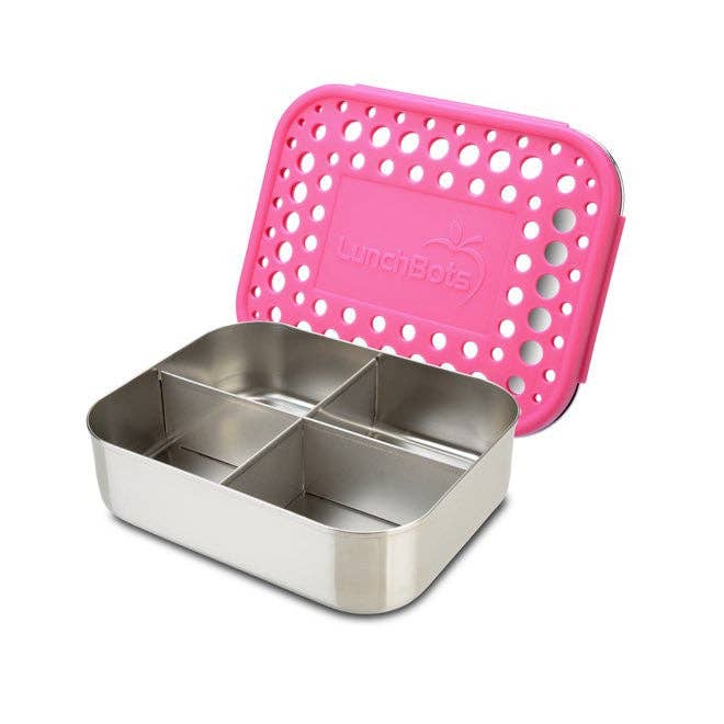Lunchbots Medium Quad Bento Box