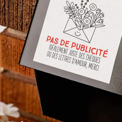 Sticker: No Junk Mail