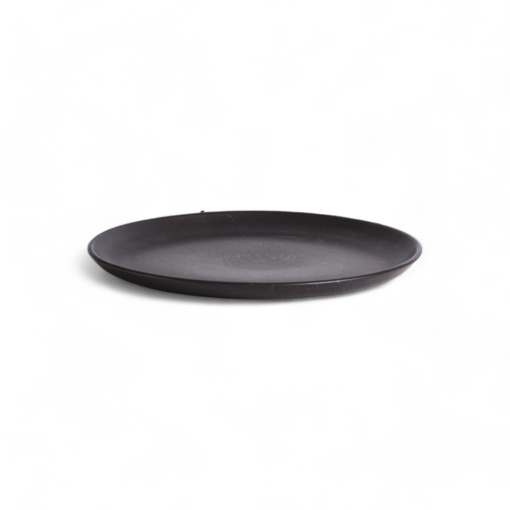 Handmade Stoneware Flat Salad/Dinner Plate | Edan 9.4"