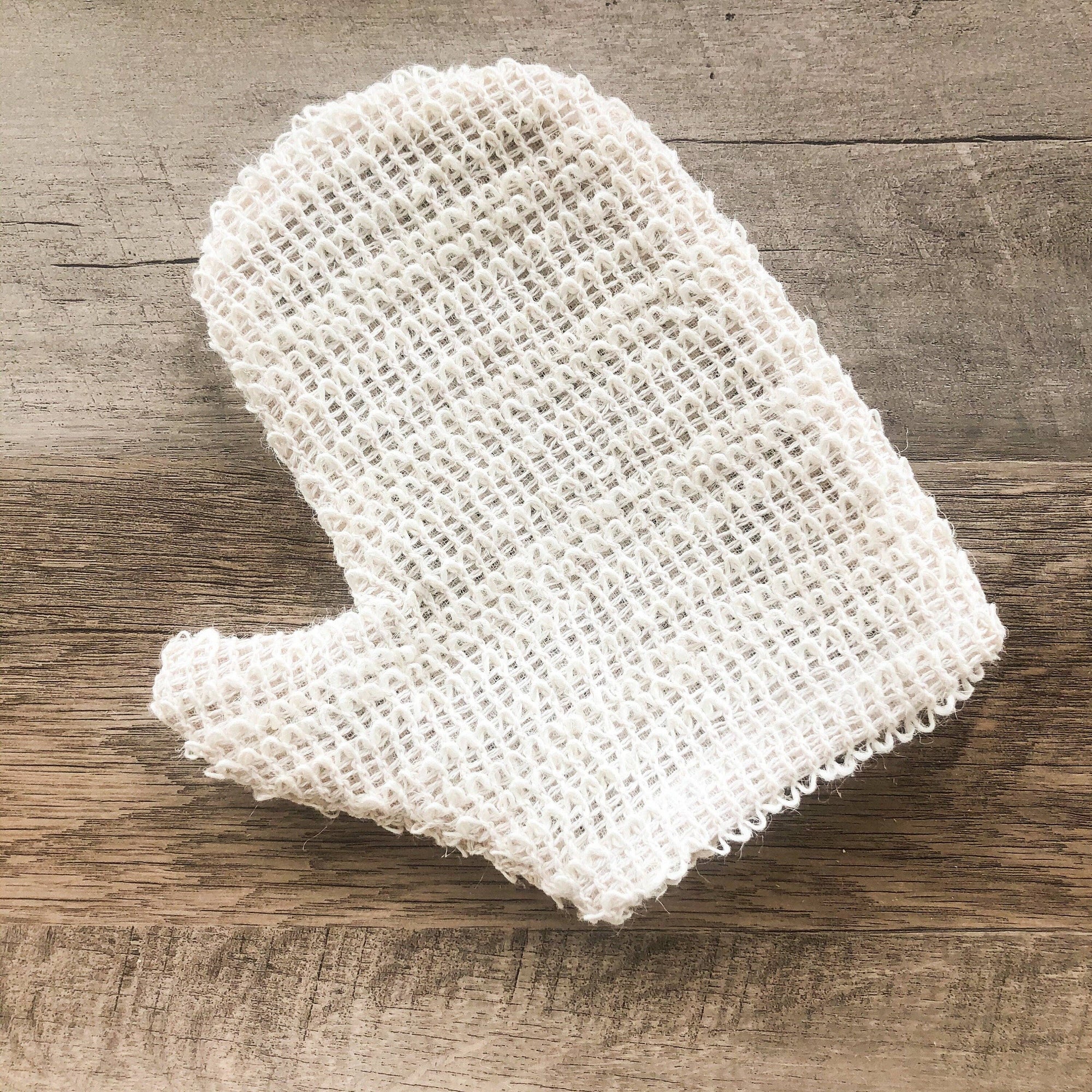 Natural Sisal Bath Mitt - Organic Exfoliating & Scrubbing Gloves