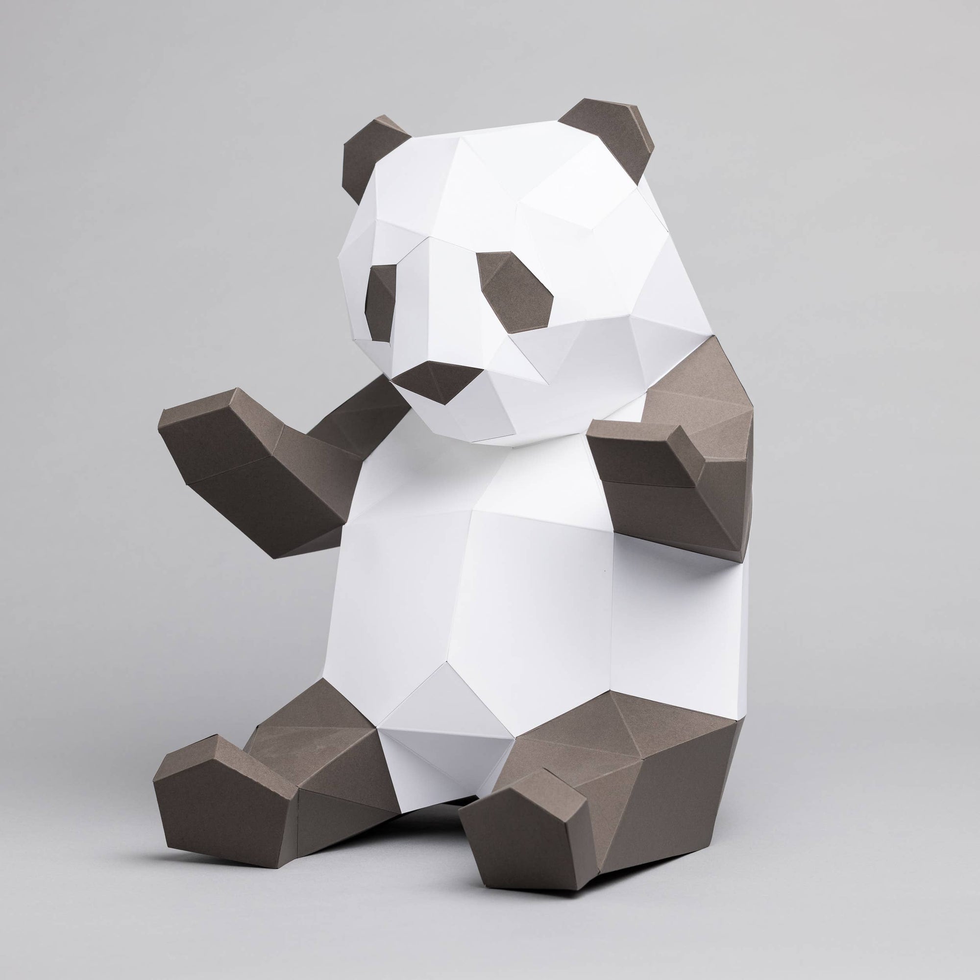 DIY Panda 3D paper origami model Kit