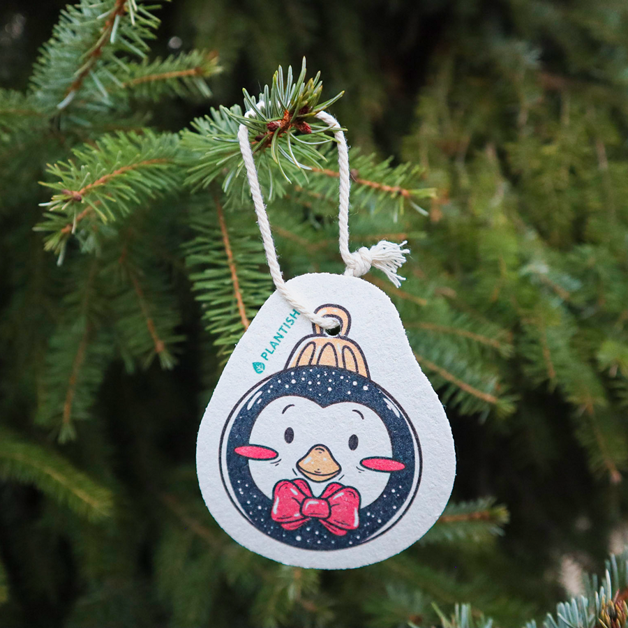 Ornament Penguin - Pop up Sponge (Holiday Exclusive)