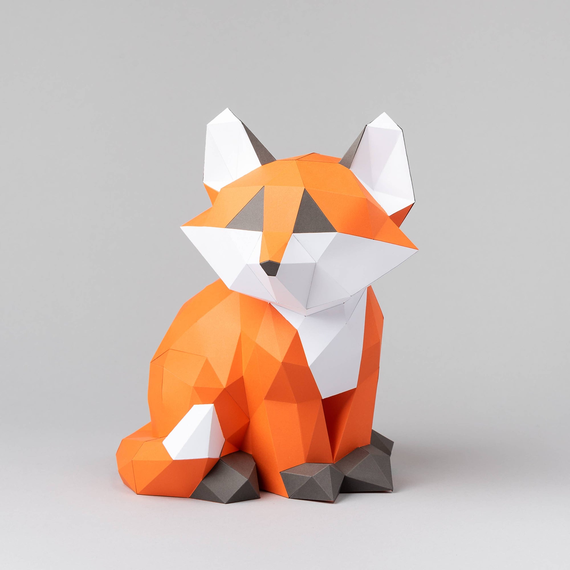 DIY Baby Fox 3D paper origami model Kit