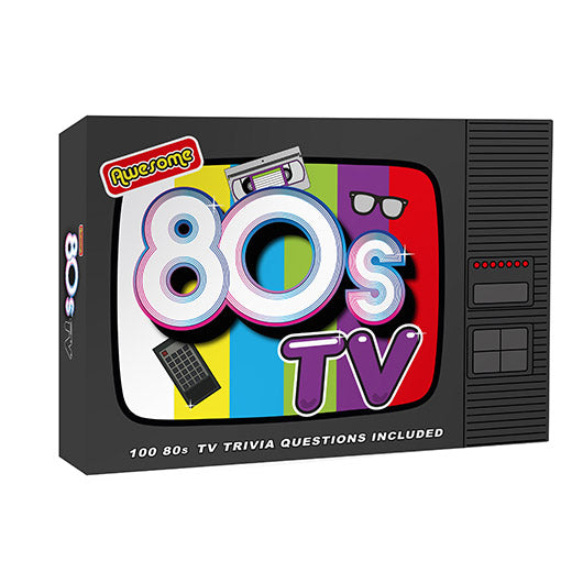 Awesome 80s TV Trivia cards
