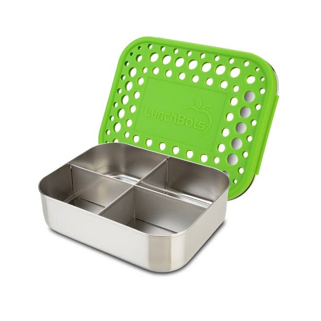 Lunchbots Medium Quad Bento Box