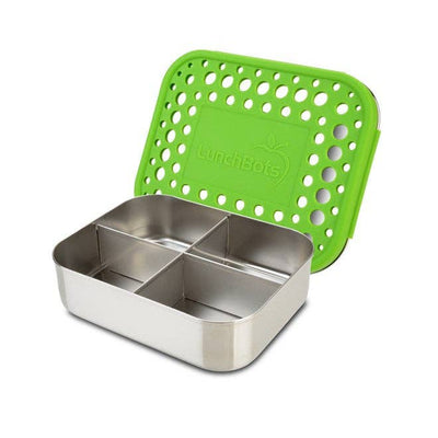 Lunchbots Medium Quad Bento Box