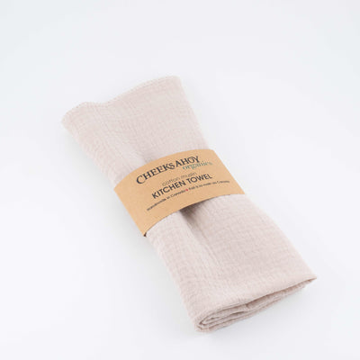 Cotton Muslin Kitchen Towel - Cheeks Ahoy