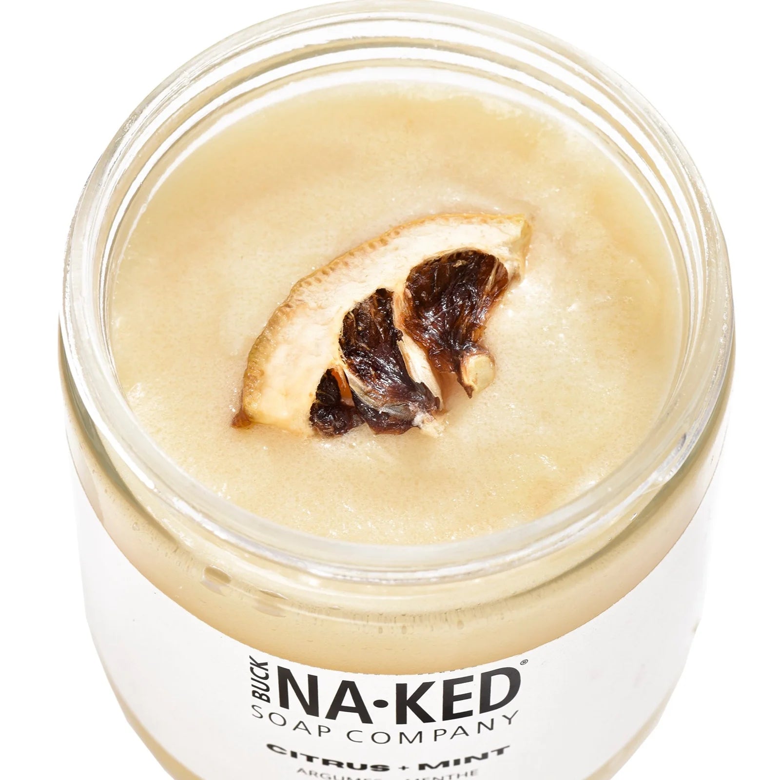 Citrus + Mint Sugar Scrub: Buck Naked Soap Company