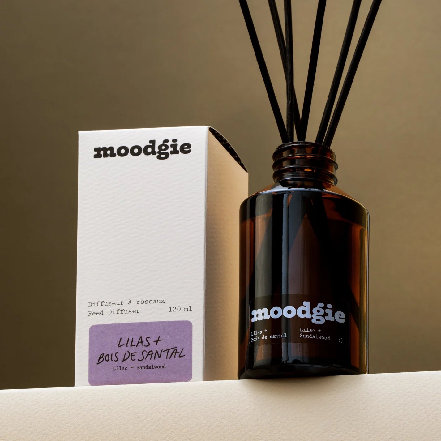 LILAC + SANDALWOOD Reed Diffuser -  moodgie