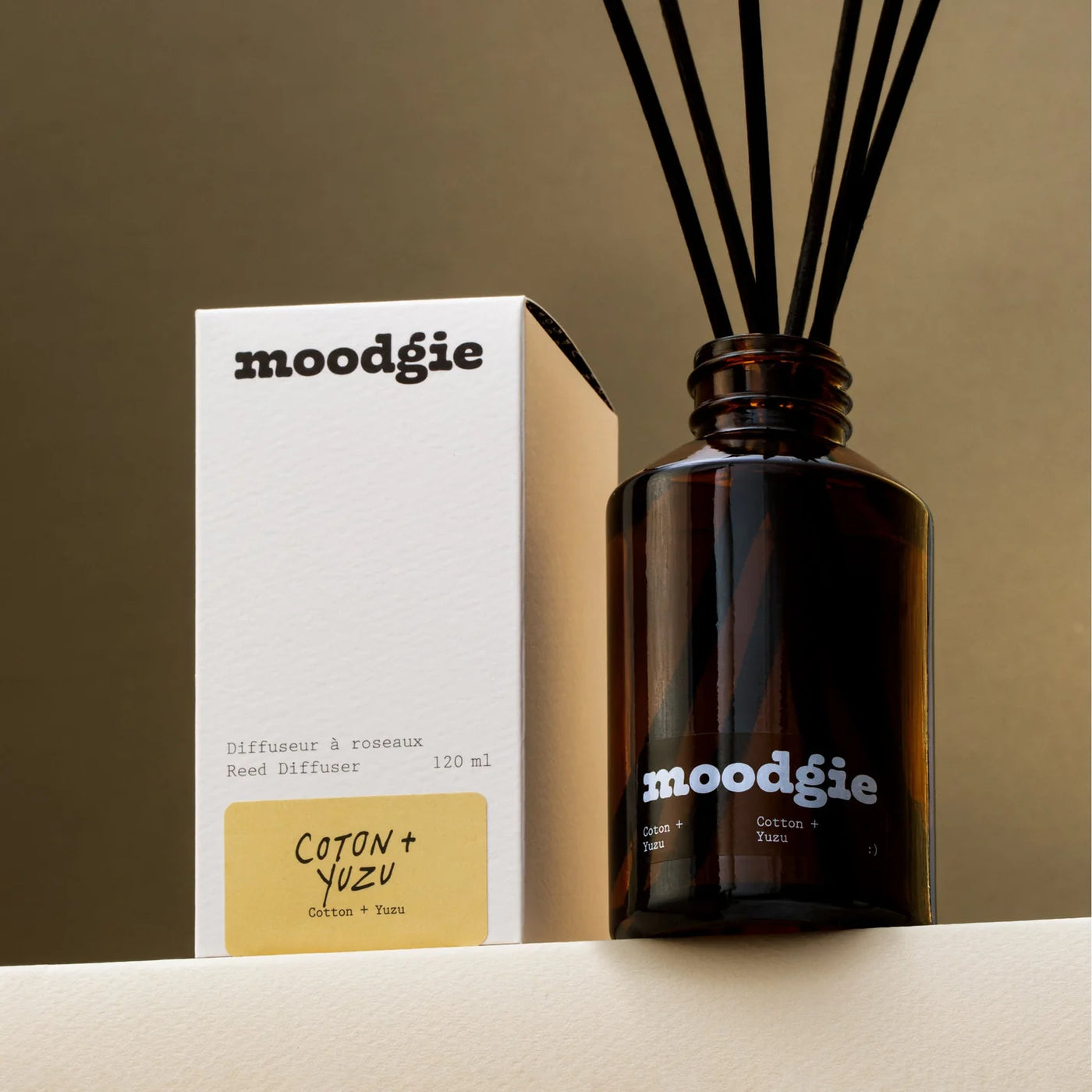 Cotton + Yuzu : Reed Diffuser -  moodgie
