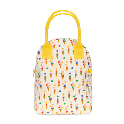 Zipper Lunch Bag Summer Cones - Fluf