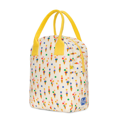 Zipper Lunch Bag Summer Cones - Fluf