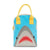 Zipper Lunch Bag Shark -Fluf