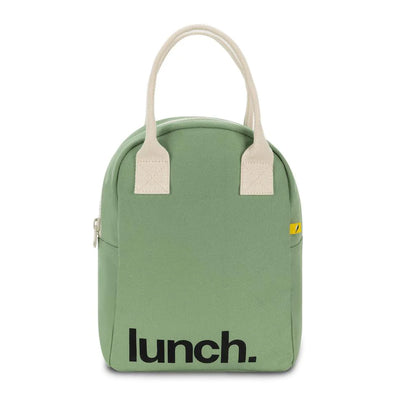 Zipper ‘Lunch’ Bag Moss - Fluf