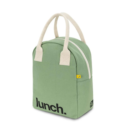 Zipper ‘Lunch’ Bag Moss - Fluf