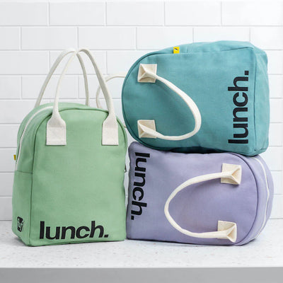 Zipper ‘Lunch’ Bag Moss - Fluf