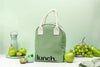 Zipper ‘Lunch’ Bag Moss - Fluf