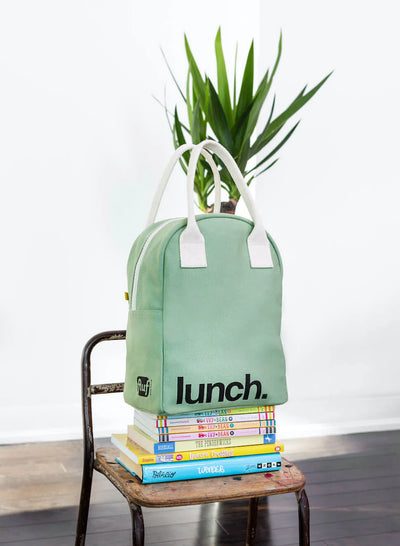 Zipper ‘Lunch’ Bag Moss - Fluf
