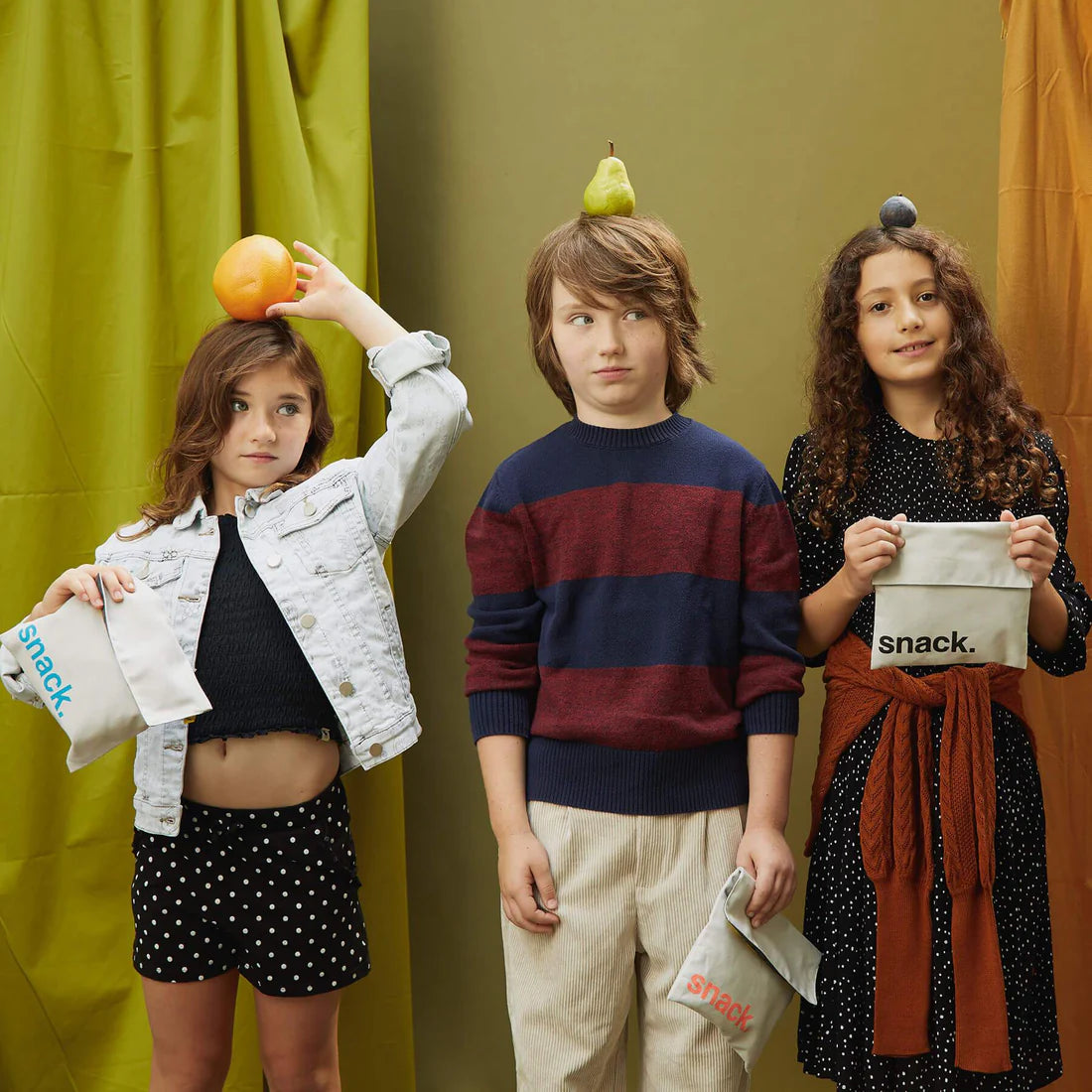 Flip ‘Snack’ Sack Orange - Fluf