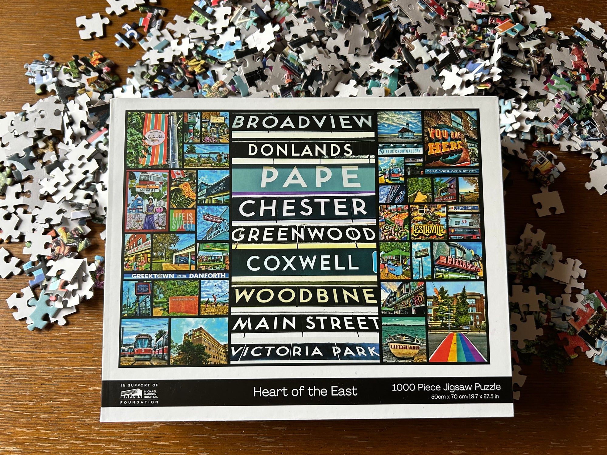 Heart of the East Puzzle Hilary Johnson Studios