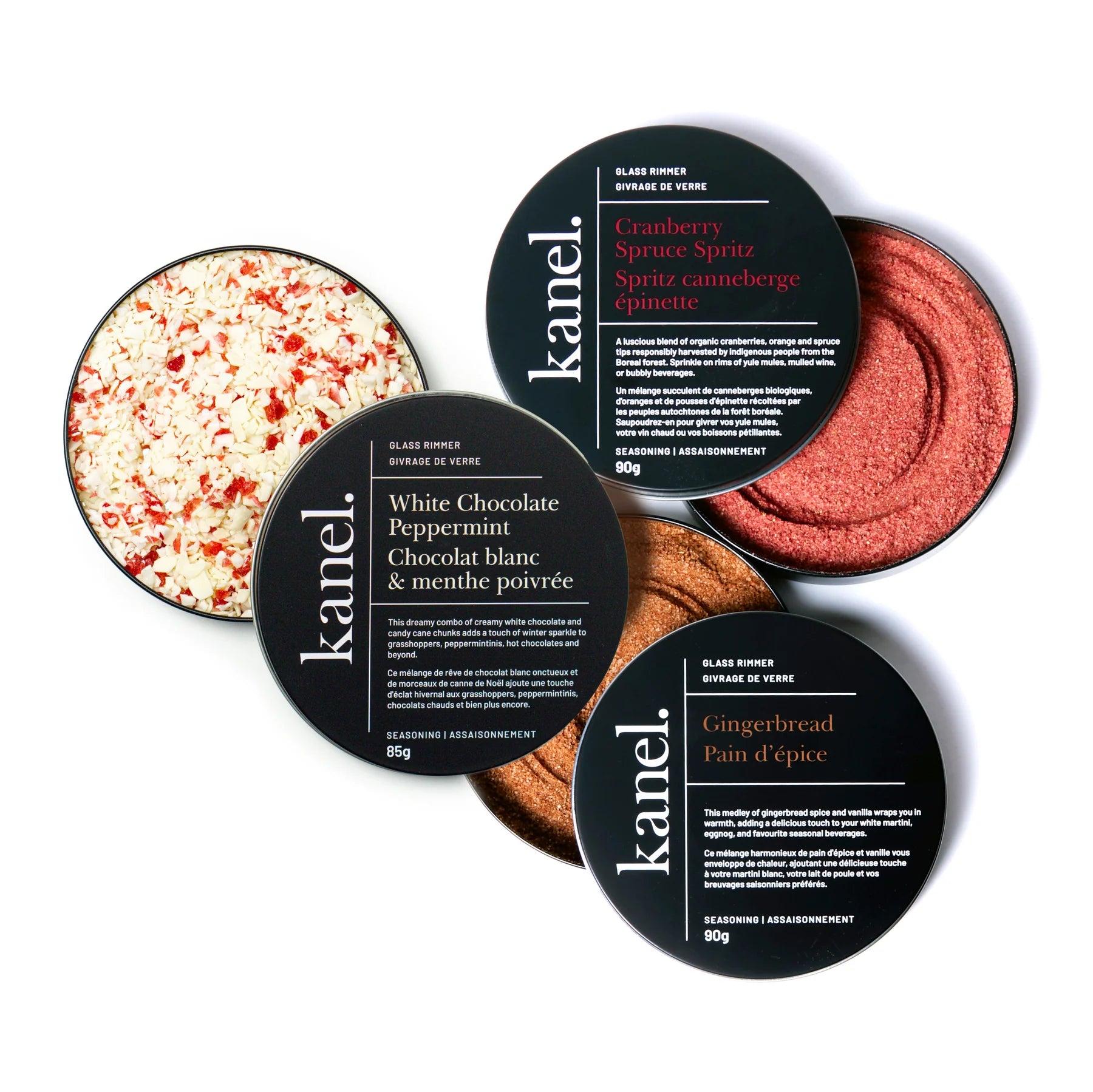 Holiday Spirits - Kanel Glass Cocktail Rimmer