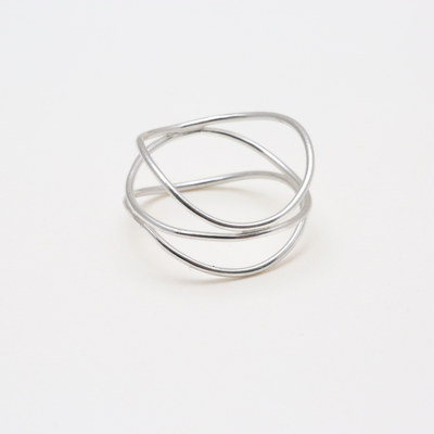 Triple Wrap Ring Ring- Bambu
