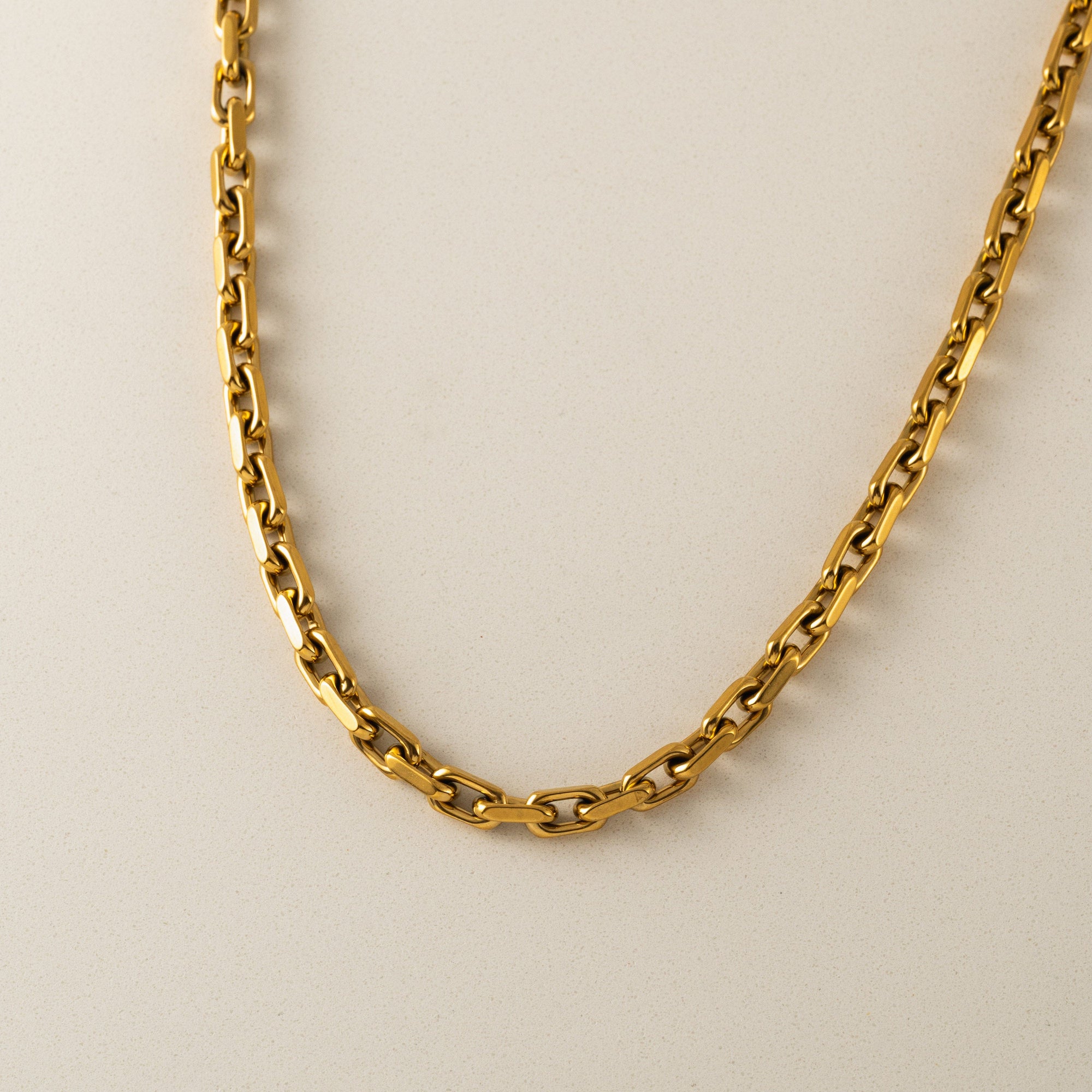Veya chain necklace in gold by Lover's Tempo, clasp