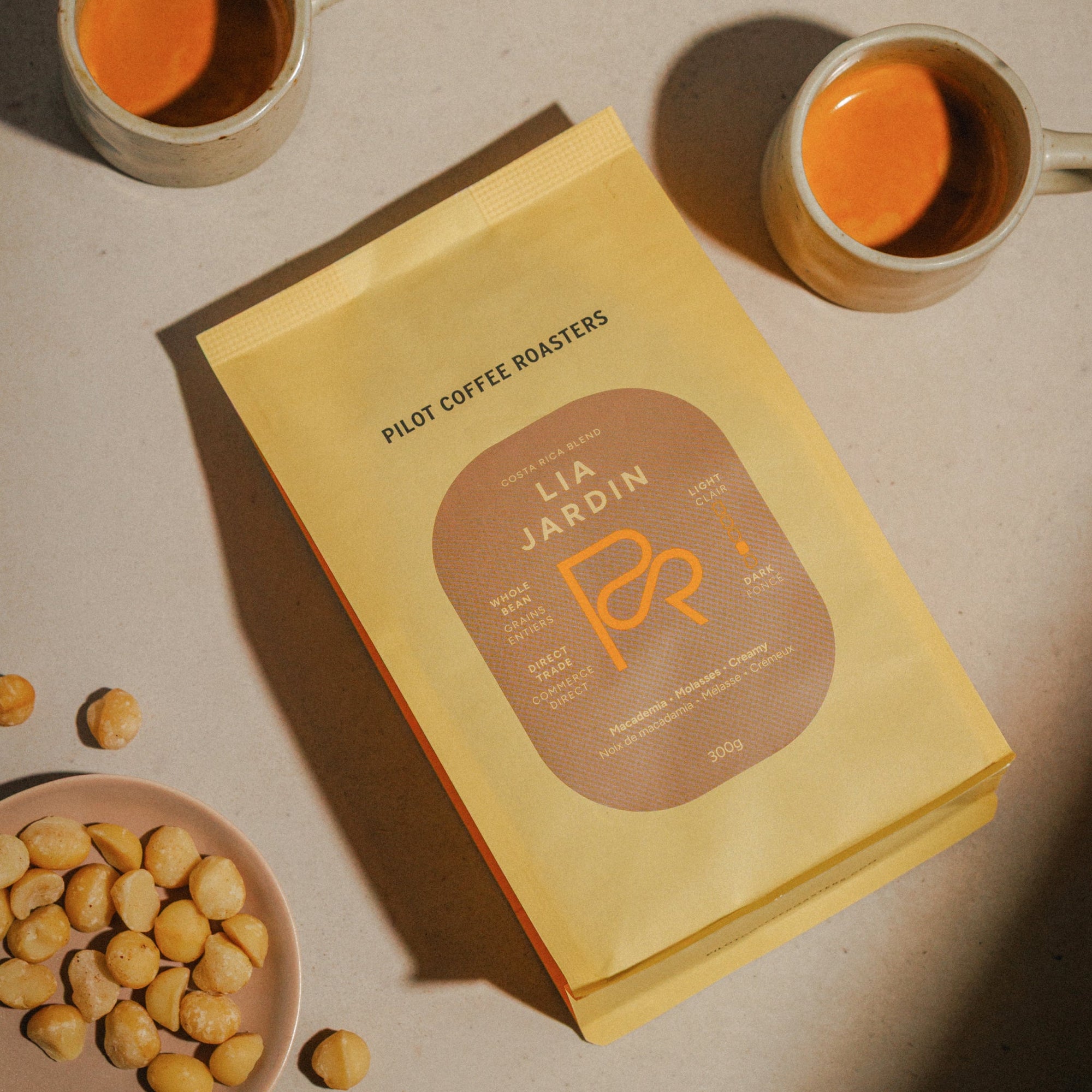 Lia Jardin Costa Rica Blend coffee lifestyle photo
