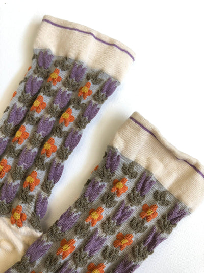 TULIPS GARDEN SOCKS