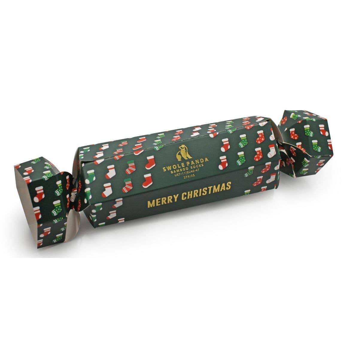 Christmas Cracker - 2 Pairs of Bamboo Socks (His)