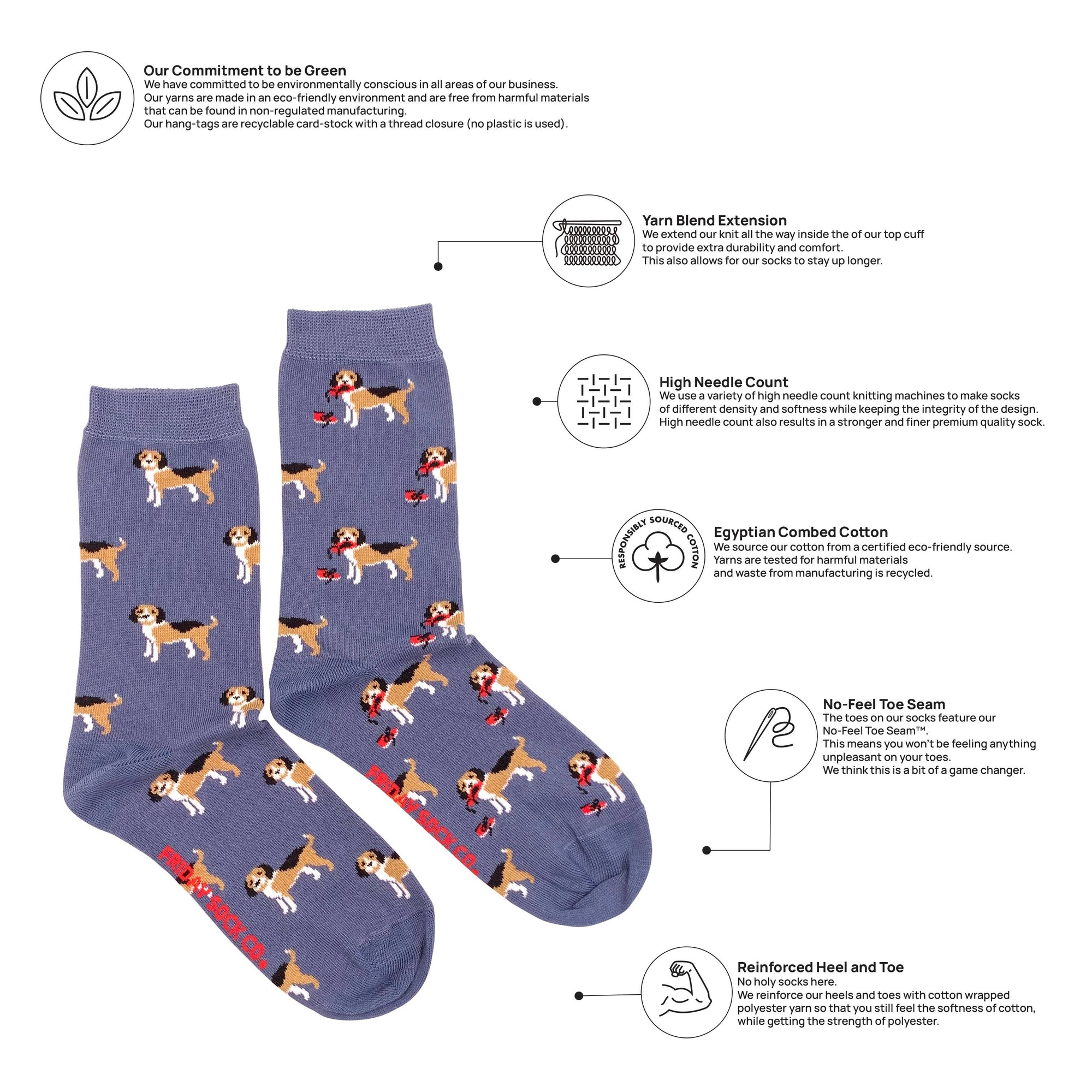 Women’s Socks- Friday Sock Co