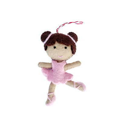 Ballerina Christmas Ornament