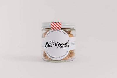 Candy Cane Mini Shortbread Cookies