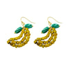 Kantha Banana Earrings