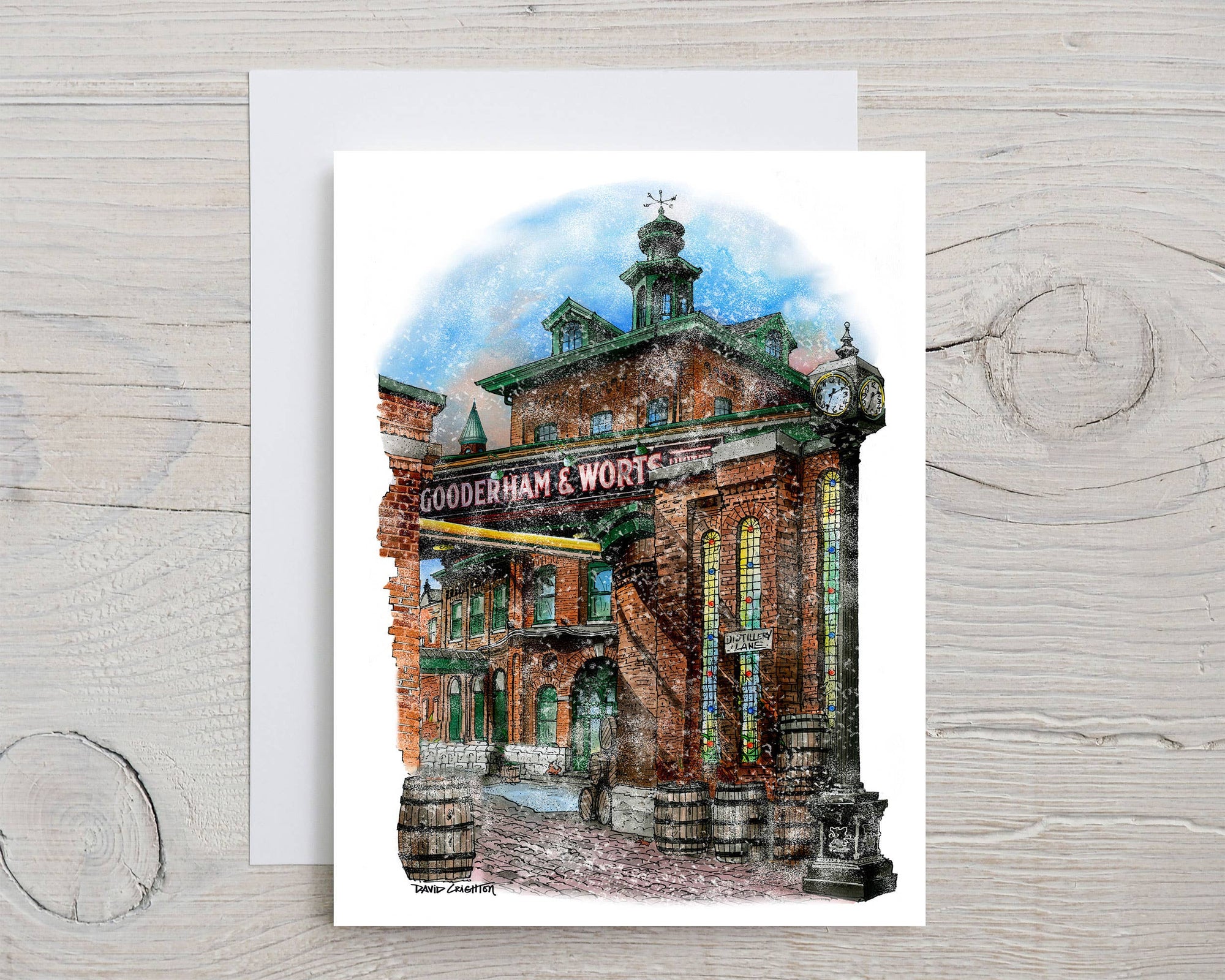 Winter At the Distillery Christmas Card Box Set